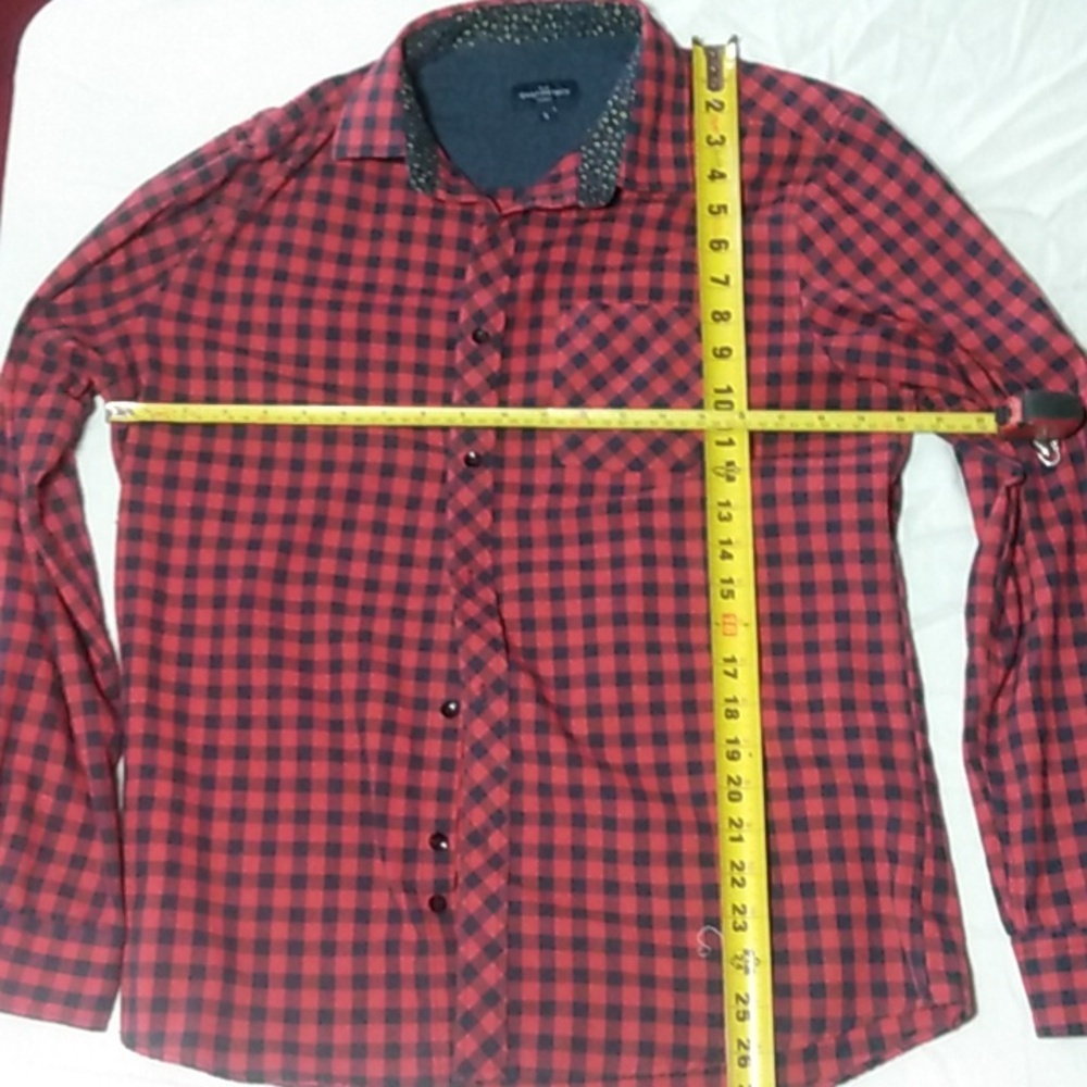 S-M Long Sleeve Shirt Buffalo Plaid by Rue St. Patrick, Montreal